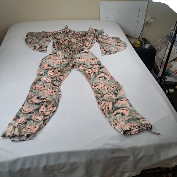 My Story Paris Jumpsuit Multicolor Made in France Size S - Picture 3 of 12